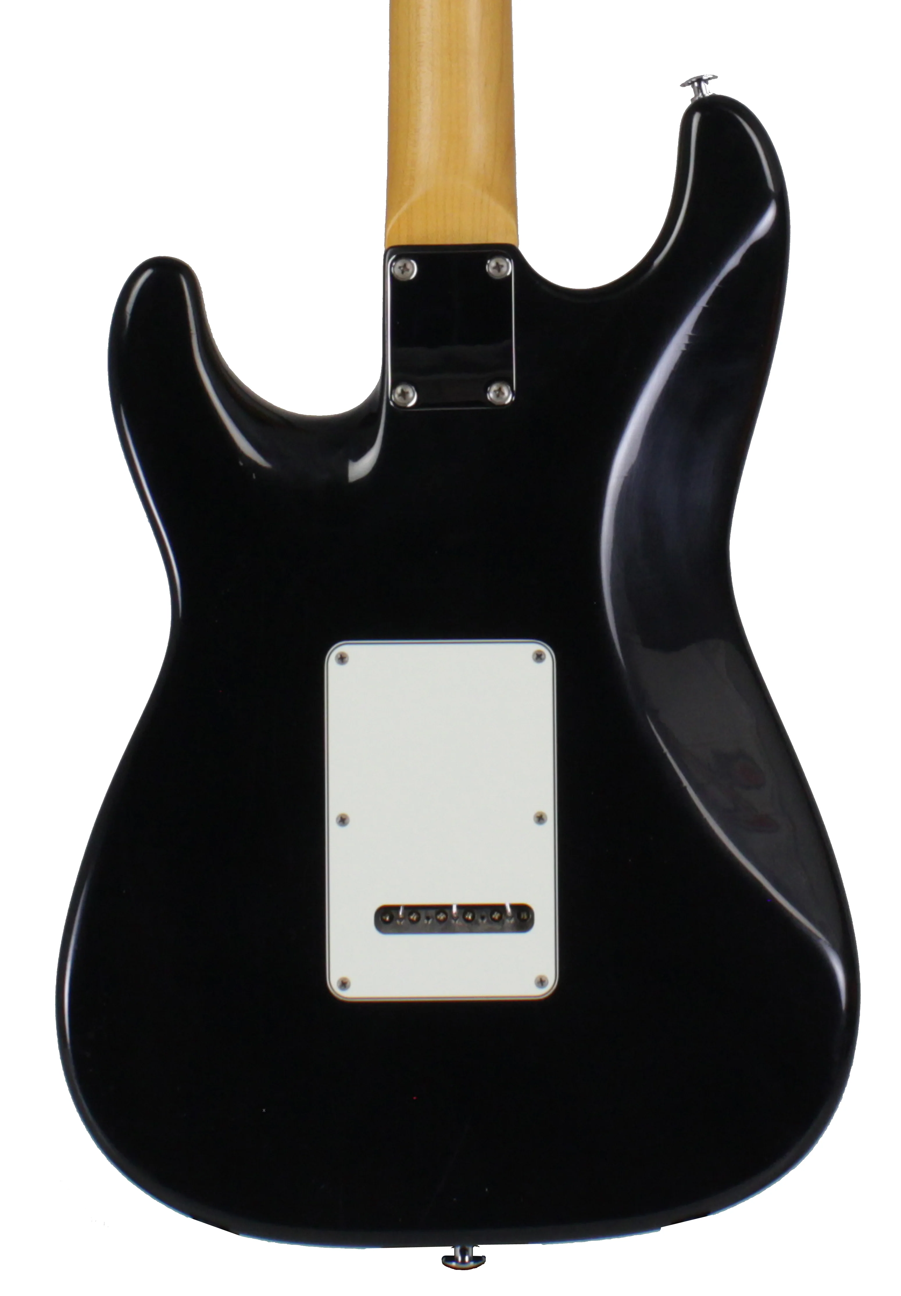 Suhr Classic S Antique Guitar, Black, Maple - Image 5