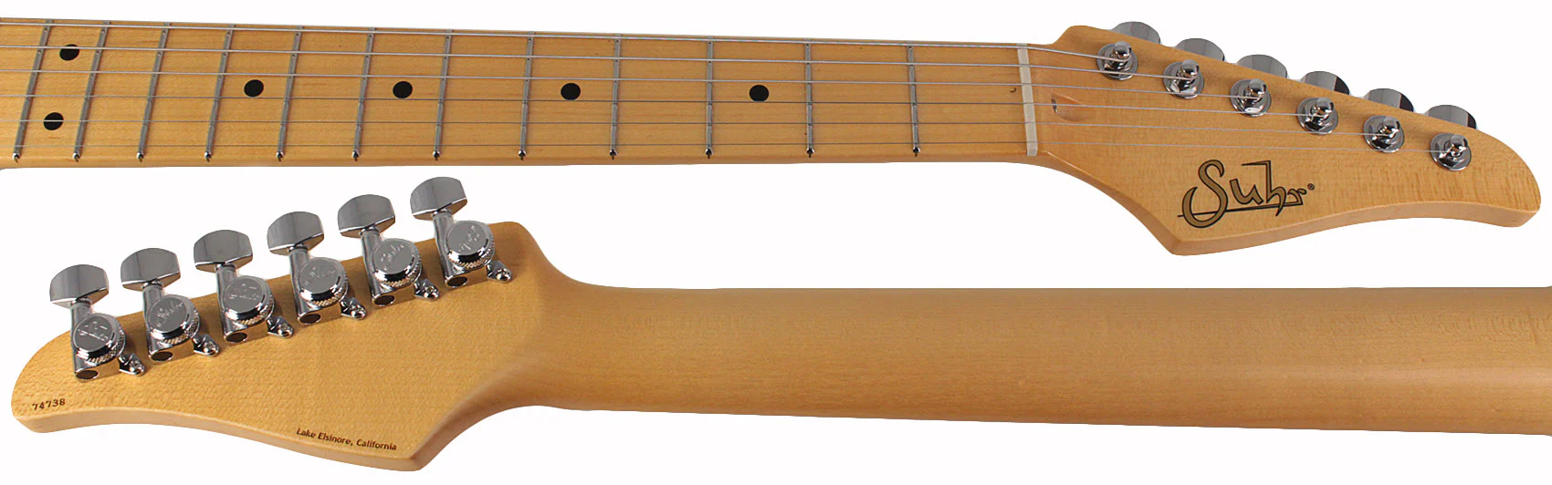 Suhr Classic S Antique Guitar, Olympic White, Maple - Image 8