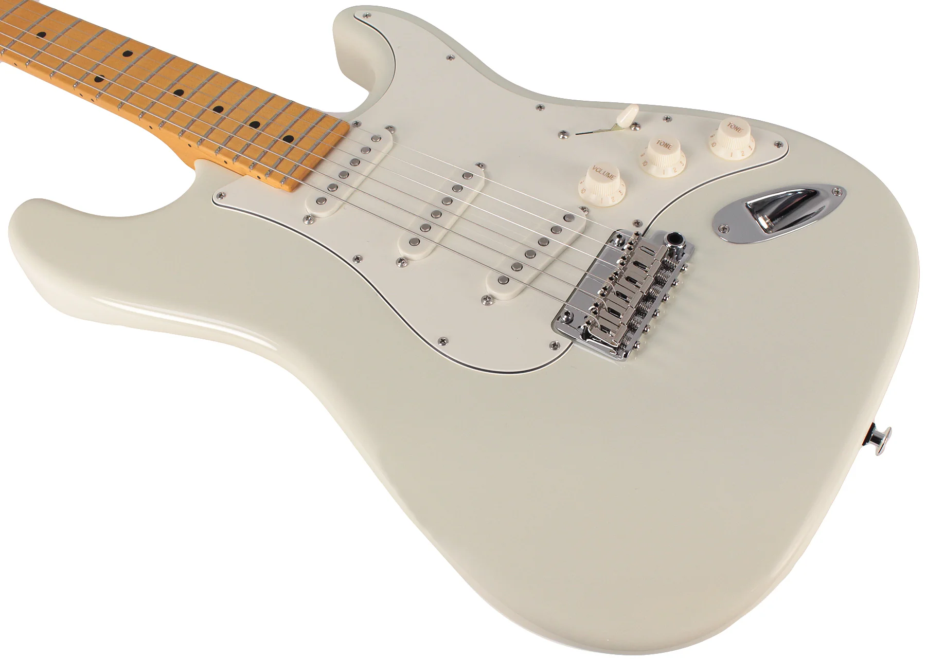 Suhr Classic S Antique Guitar, Olympic White, Maple - Image 7