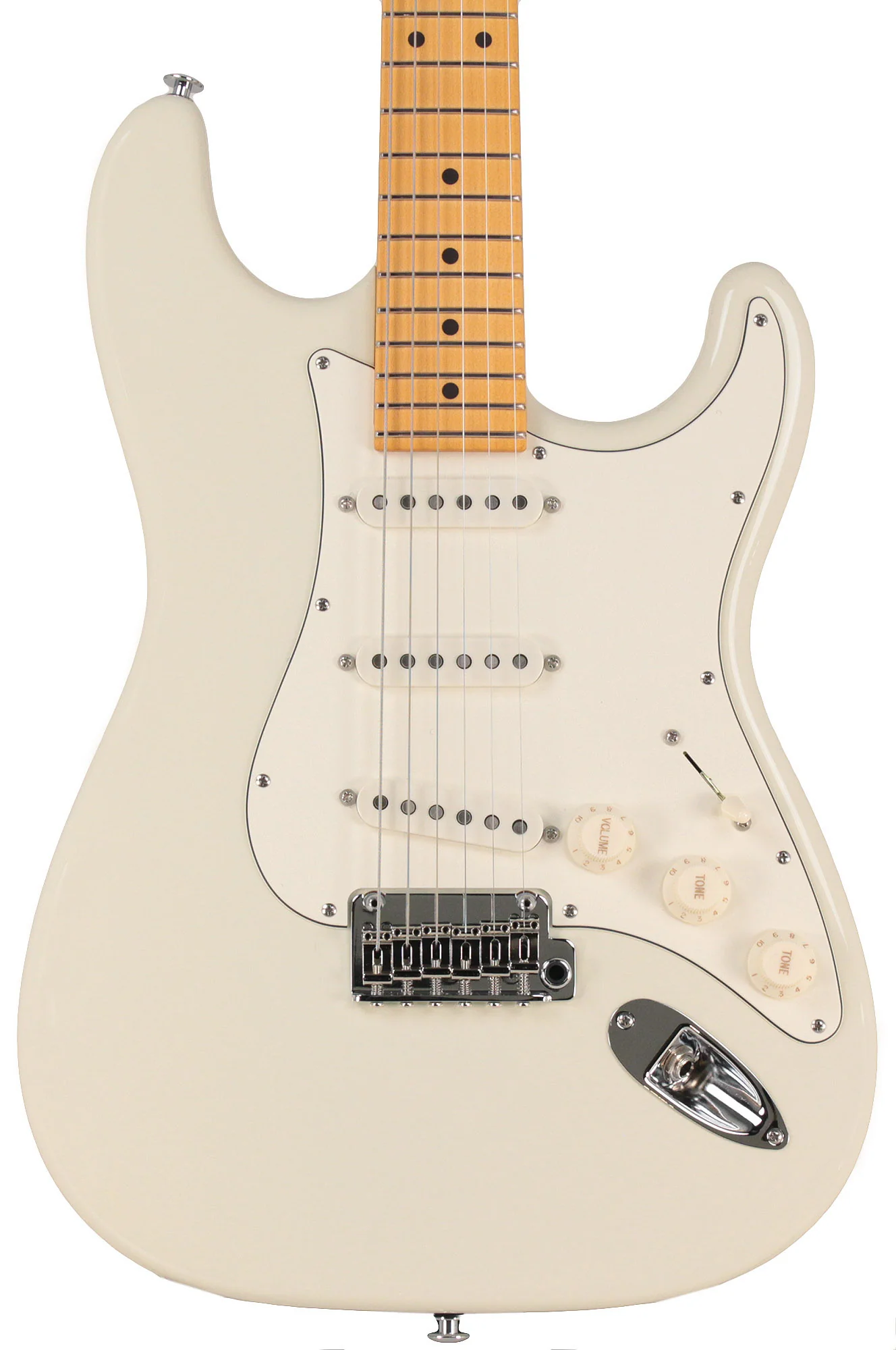 Suhr Classic S Antique Guitar, Olympic White, Maple - Image 9