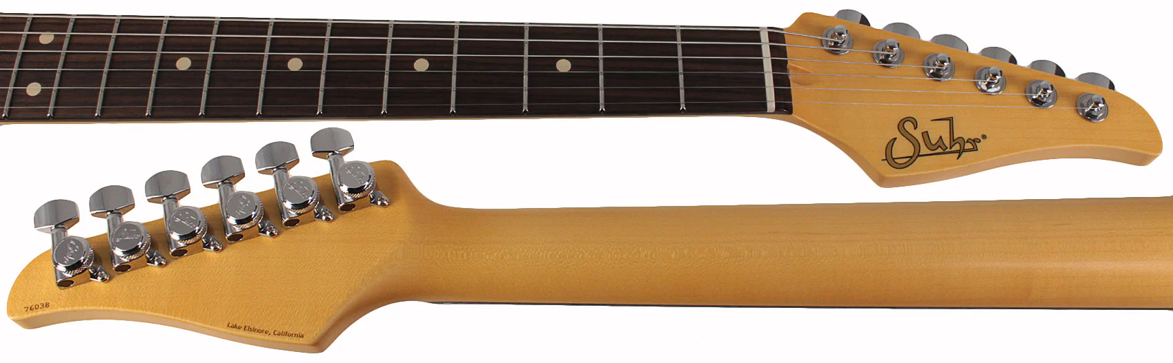 Suhr Classic S Antique Guitar, Olympic White, Rosewood, HSS - Image 8