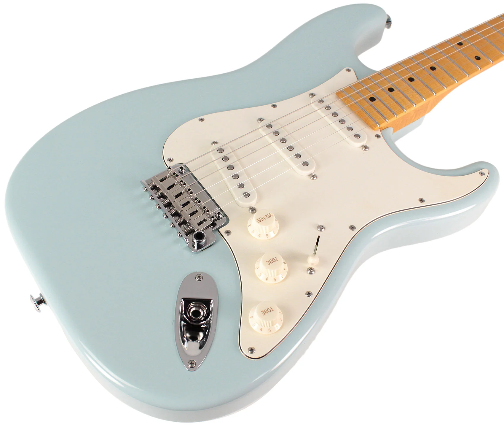 Suhr Classic S Antique Guitar, Sonic Blue, Maple - Image 2