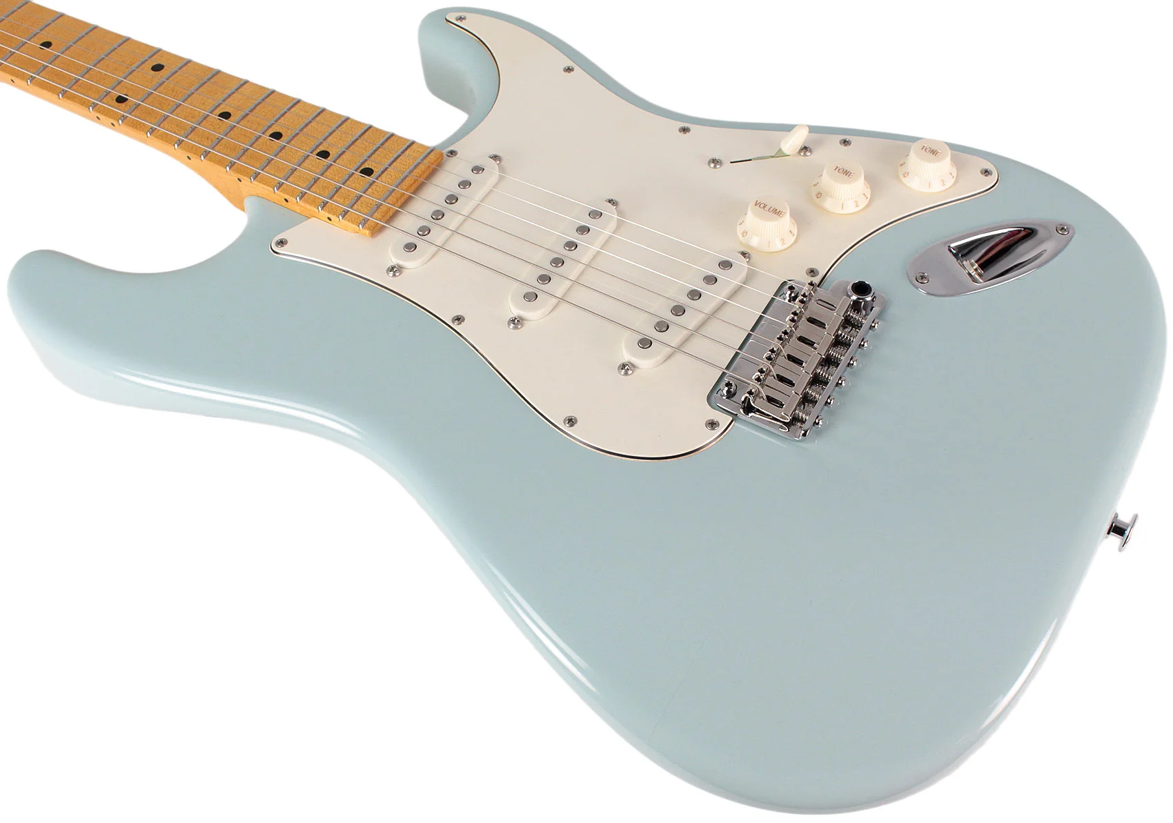 Suhr Classic S Antique Guitar, Sonic Blue, Maple - Image 4