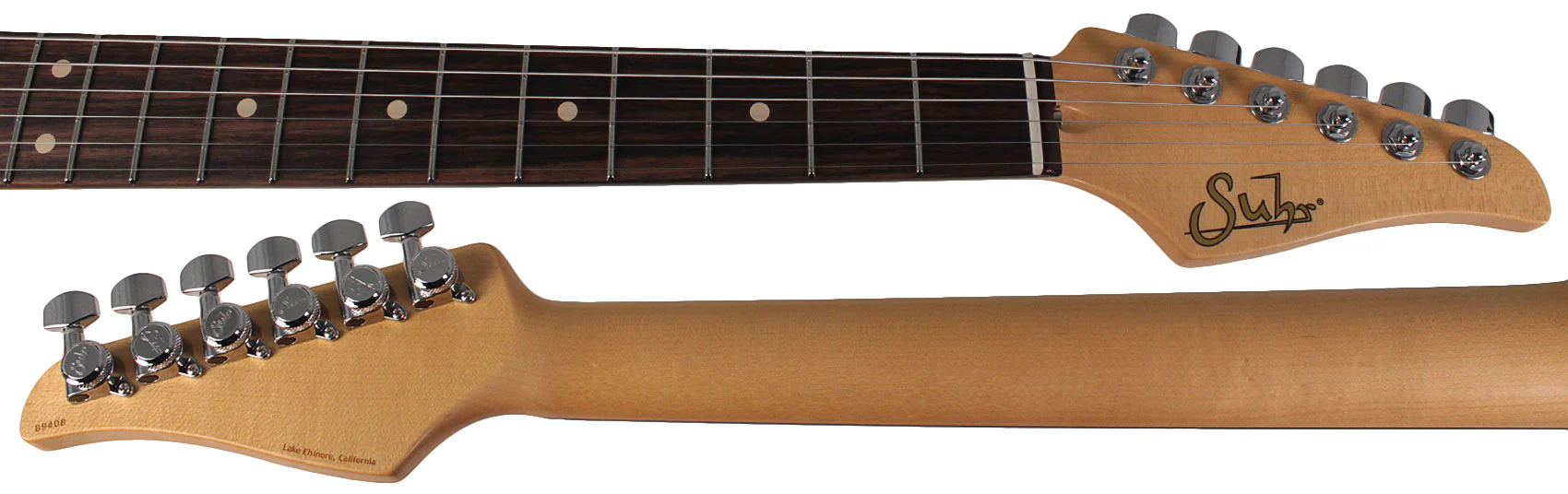 Suhr Classic S Antique Guitar, Sonic Blue, Rosewood - Image 8