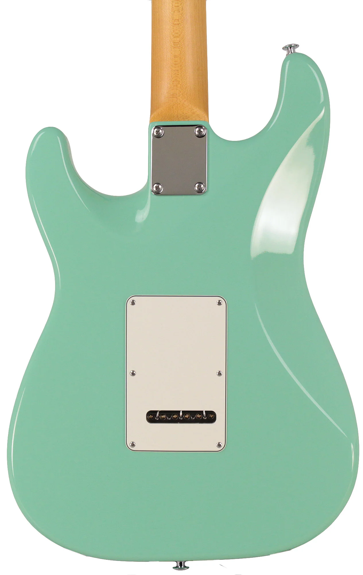 Suhr Classic S Antique Guitar, Surf Green, Maple - Image 6