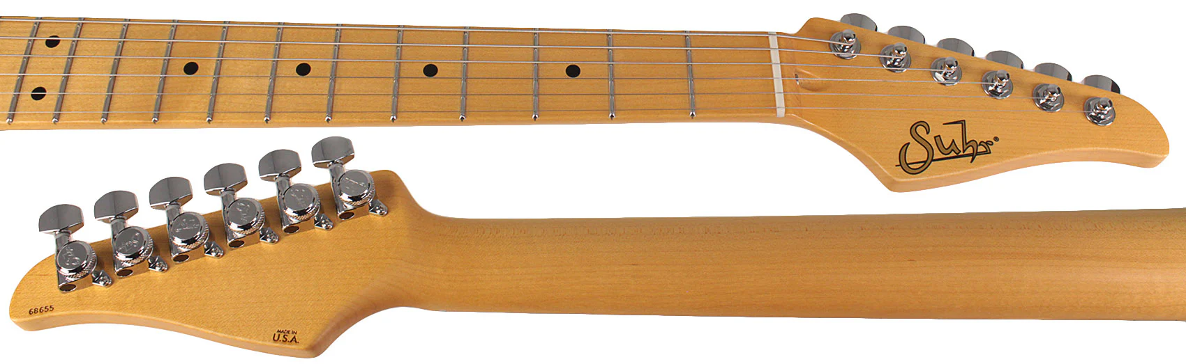 Suhr Classic S Antique Guitar, Surf Green, Maple - Image 8