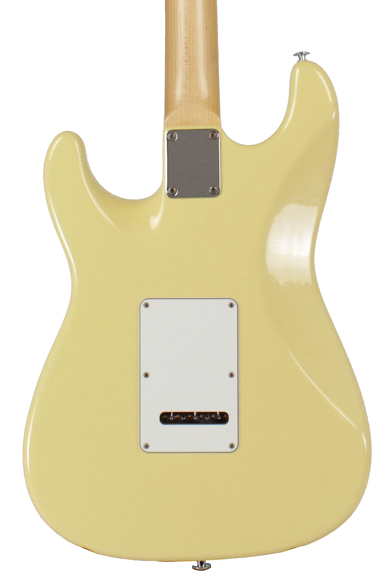Suhr Classic S Antique Guitar, Vintage Yellow, Rosewood - Image 6
