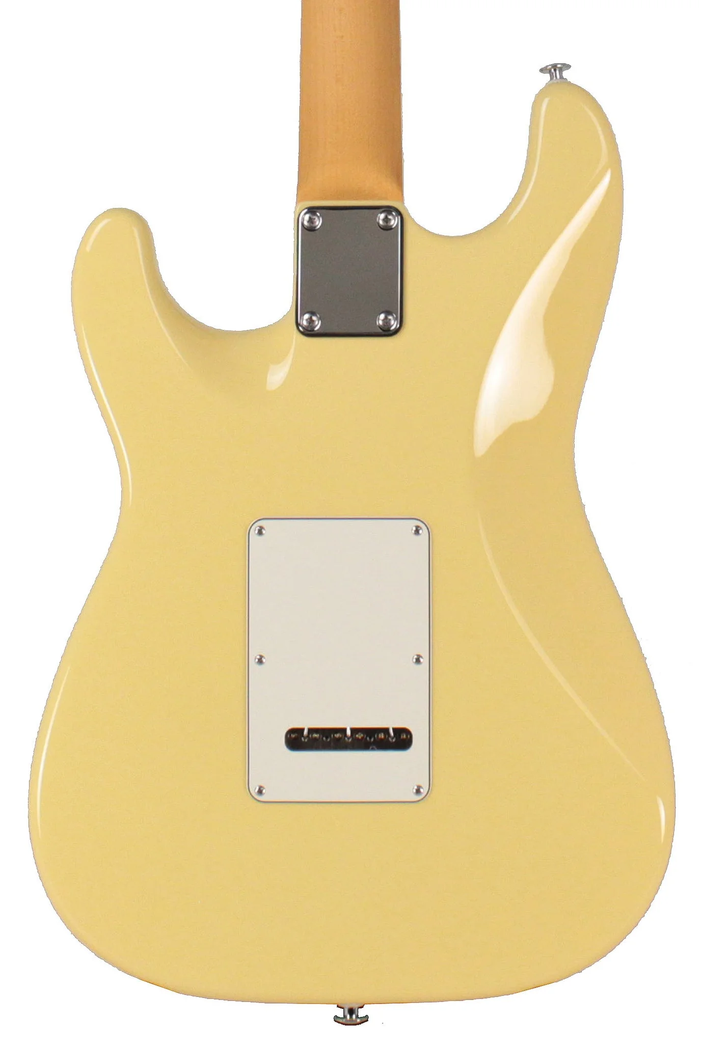 Suhr Classic S Antique Guitar, Vintage Yellow, Rosewood, HSS - Image 4