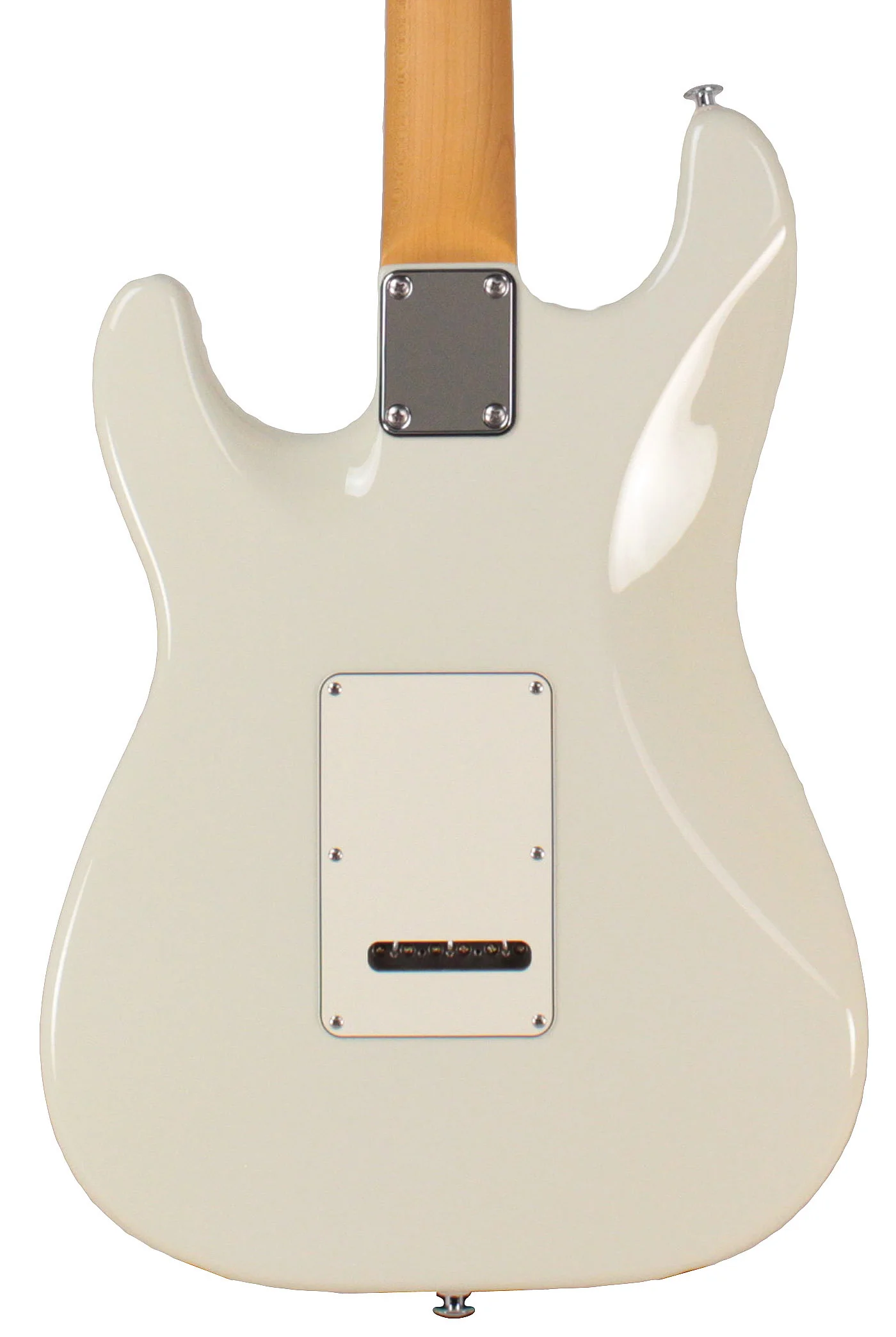 Suhr Classic S Guitar, Olympic White, Maple - Image 5