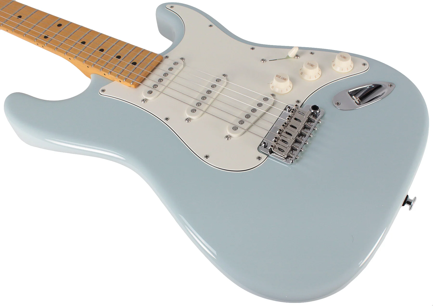 Suhr Classic S Guitar, Sonic Blue, Maple - Image 4