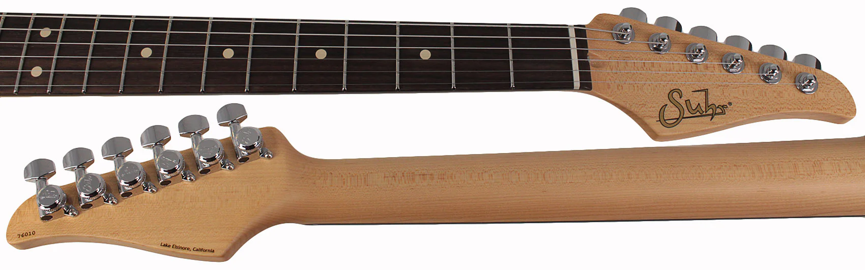 Suhr Classic S Guitar, Sonic Blue, Rosewood - Image 8