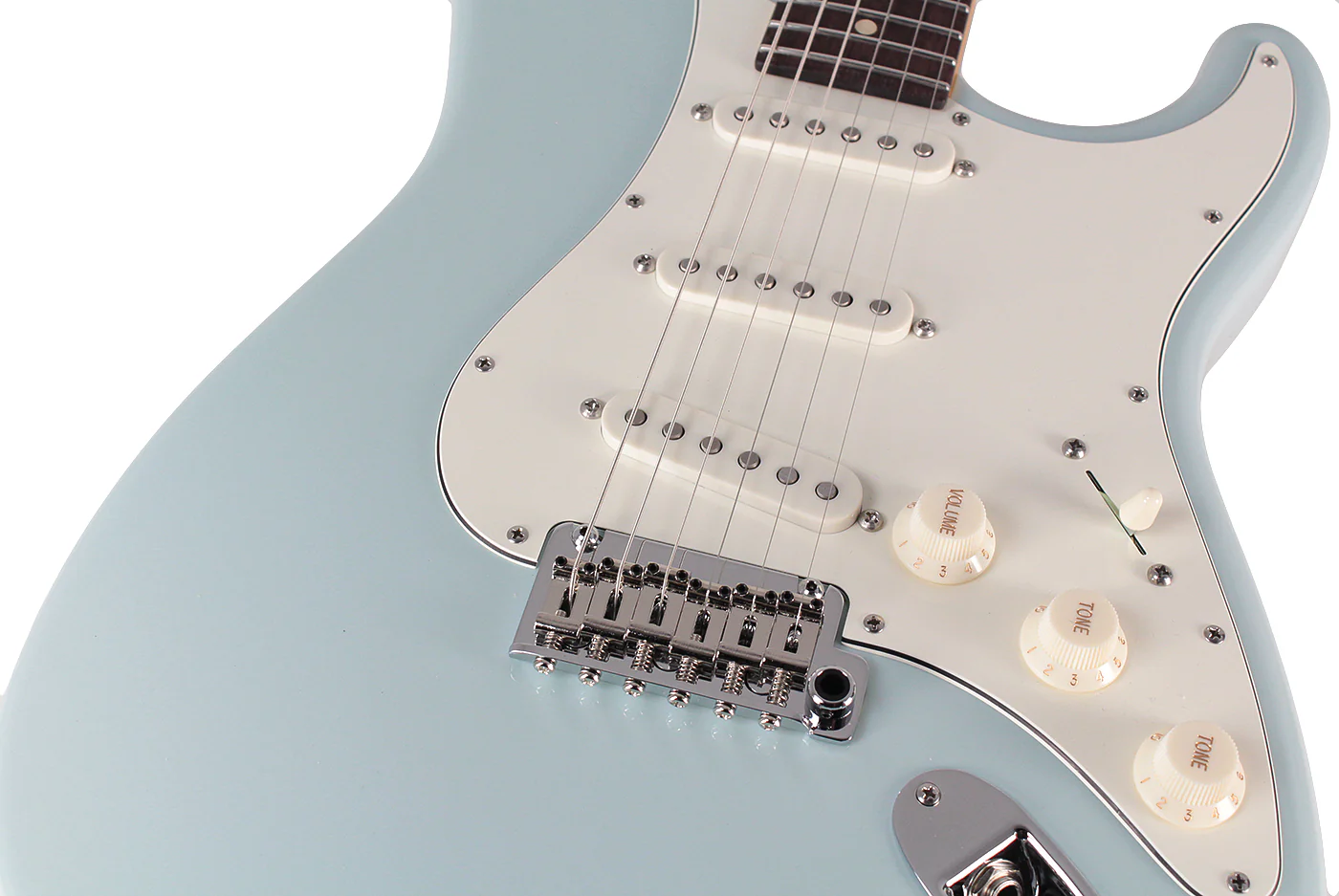 Suhr Classic S Guitar, Sonic Blue, Rosewood - Image 3