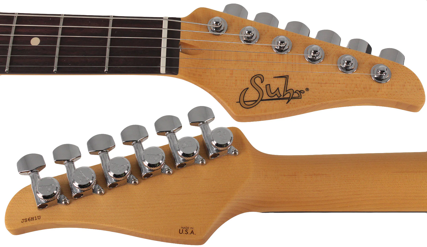 Suhr Classic S Guitar, Sonic Blue, Rosewood - Image 8