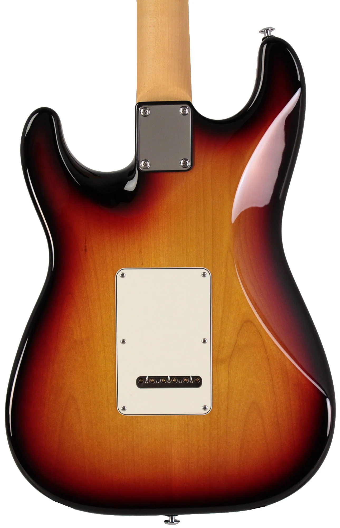 Suhr Classic S HSS Guitar, 3 Tone Burst, Rosewood - Image 5