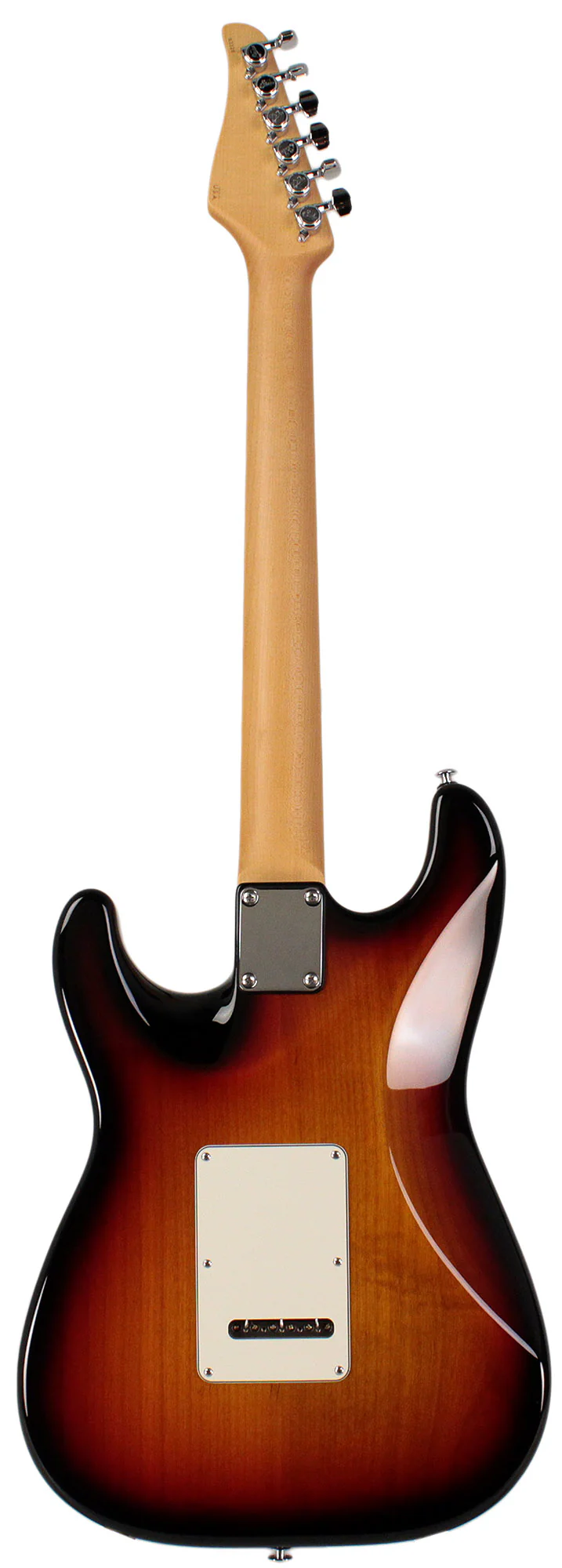Suhr Classic S HSS Guitar, 3 Tone Burst, Maple - Image 7