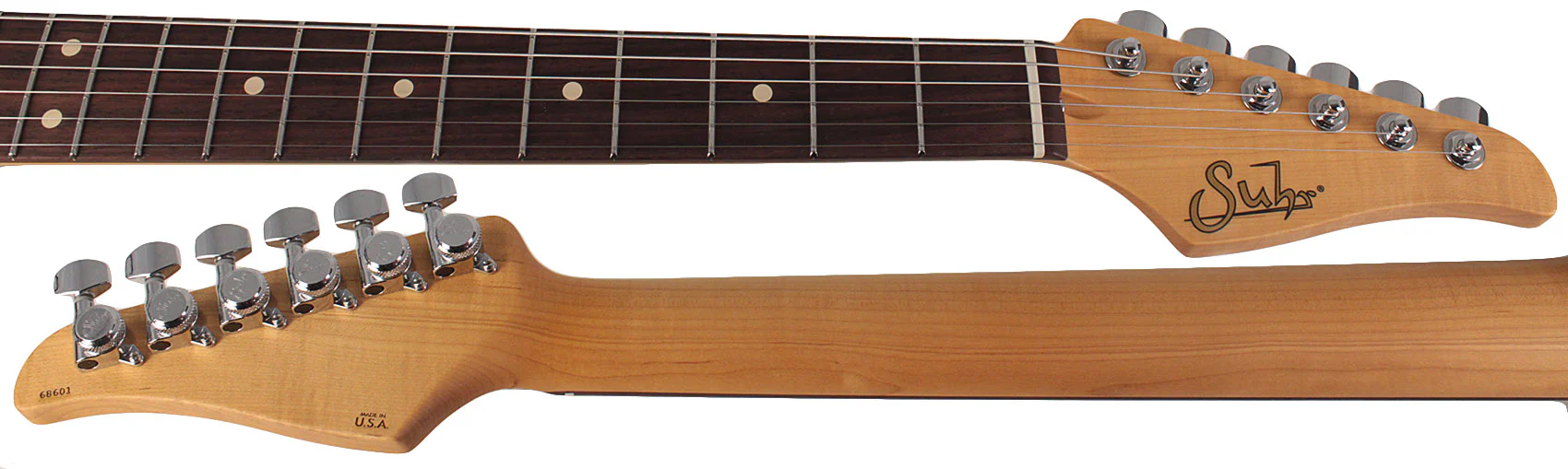 Suhr Classic S HSS Guitar, Black, Rosewood - Image 8