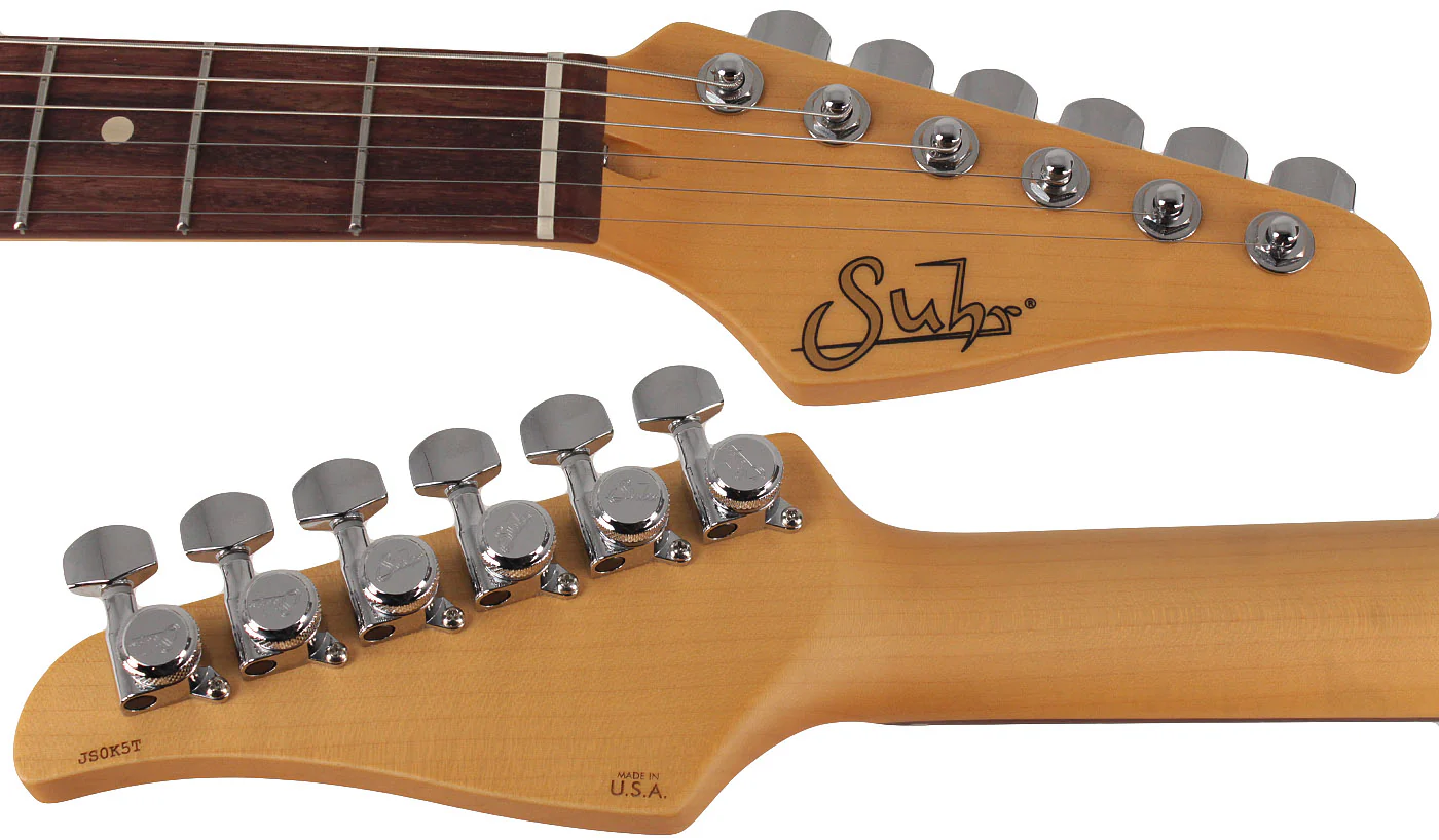 Suhr Classic S HSS Guitar, Black, Rosewood - Image 9