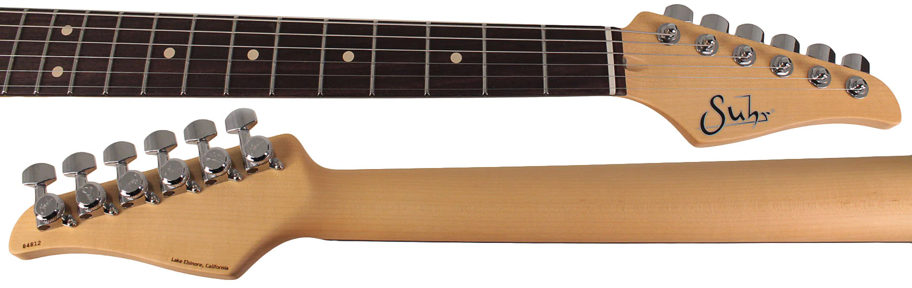 Suhr Classic S HSS Guitar, Cactus Green Metallic, Rosewood - Image 8
