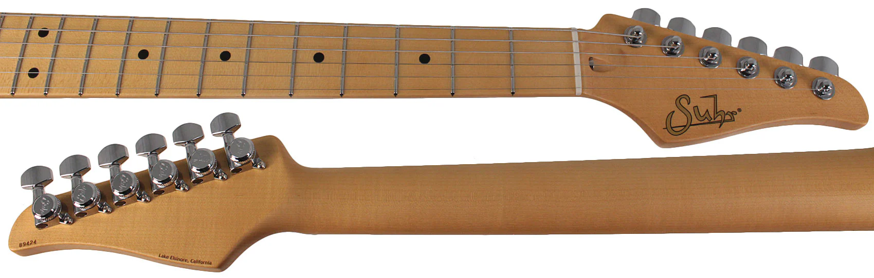 Suhr Classic S HSS Guitar, Olympic White, Maple - Image 8