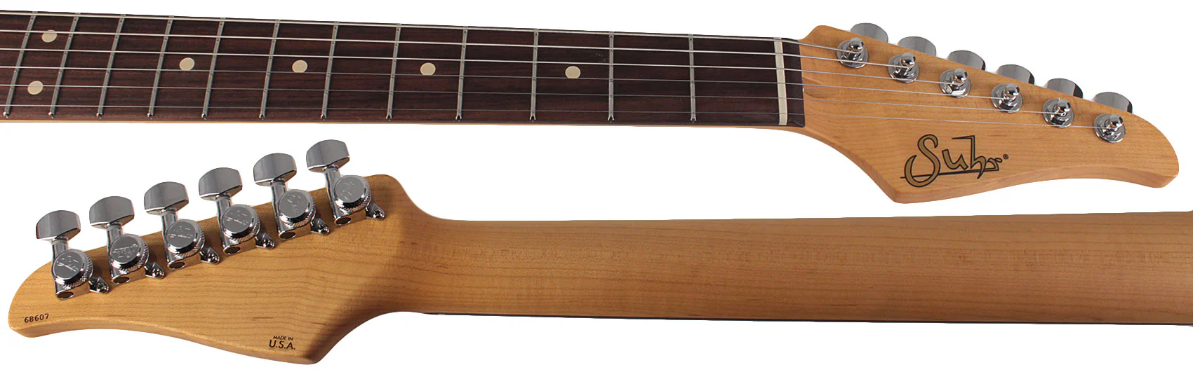 Suhr Classic S HSS Guitar, Olympic White, Rosewood - Image 8