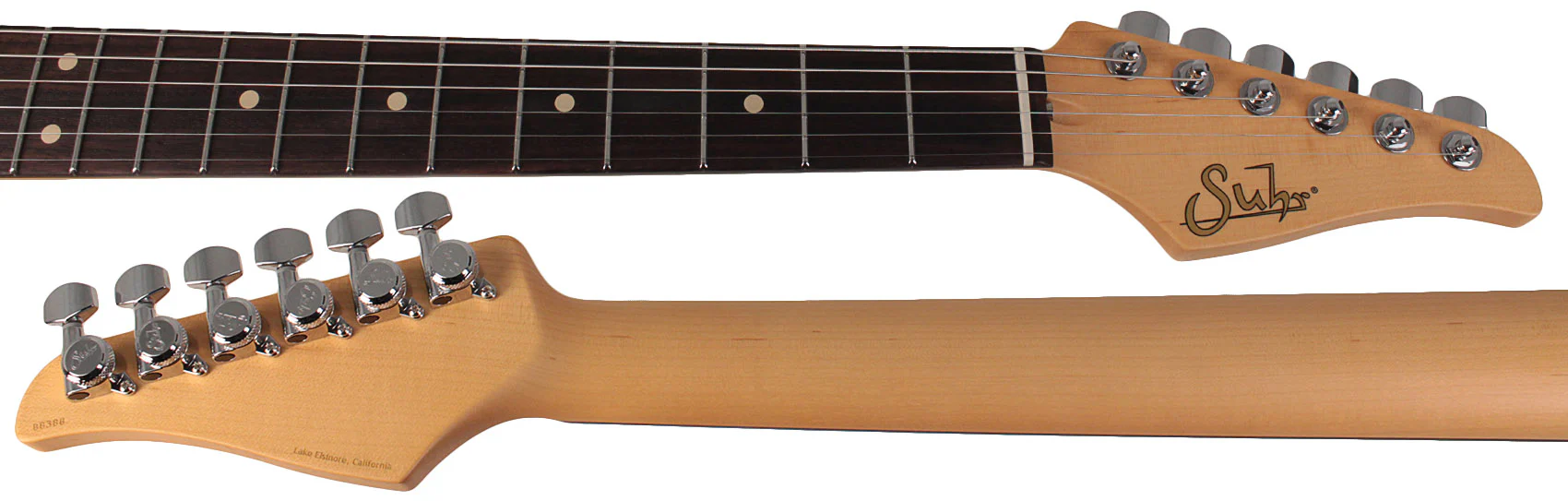 Suhr Classic S HSS Guitar, Olympic White, Rosewood - Image 8