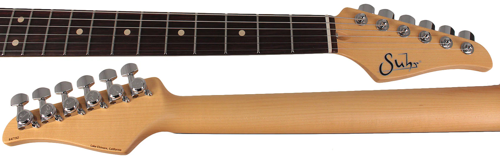 Suhr Classic S HSS Guitar, Porsche Red, Rosewood - Image 8