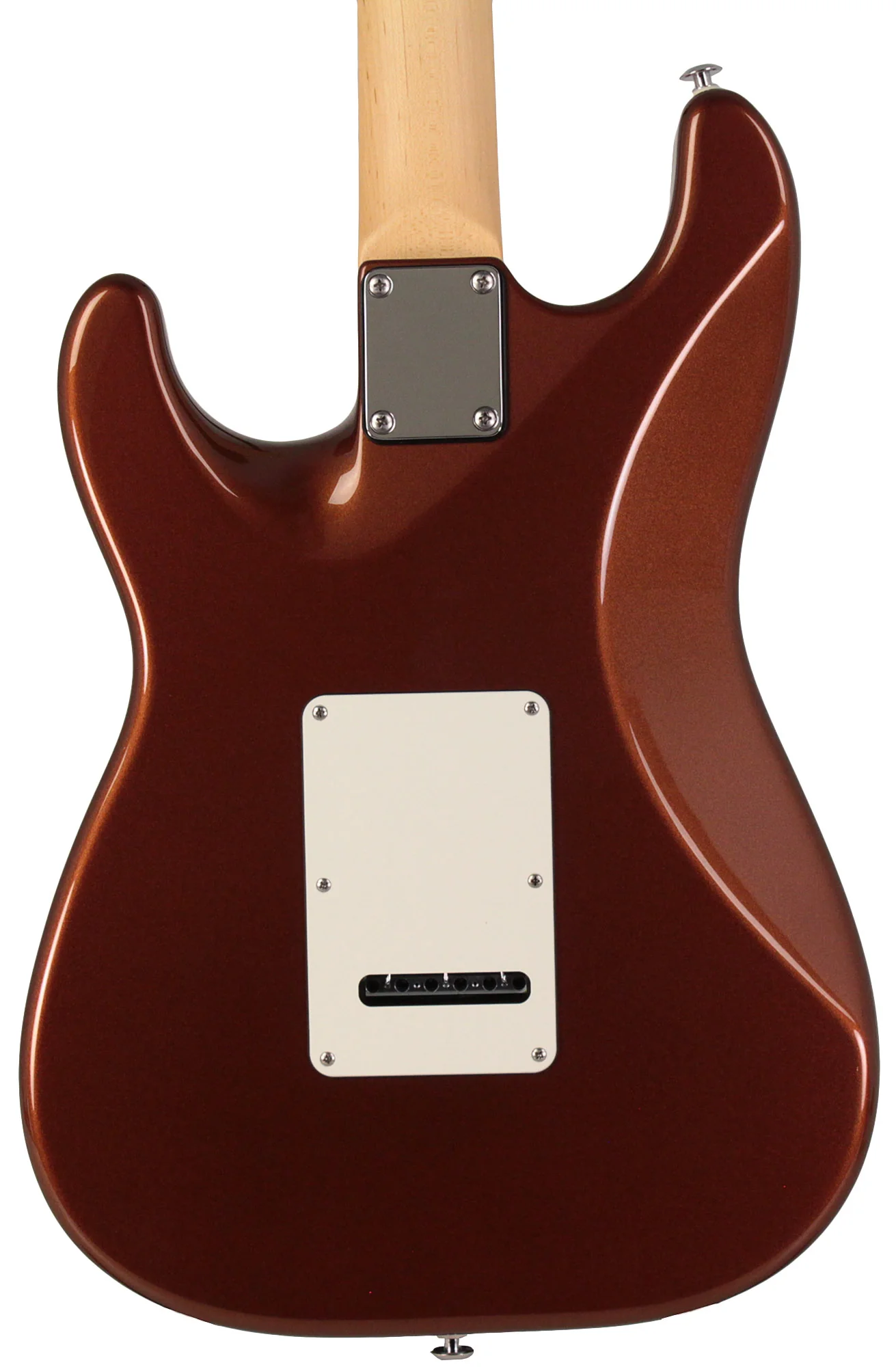 Suhr Classic S HSS Guitar, Root Beer Metallic, Rosewood - Image 5