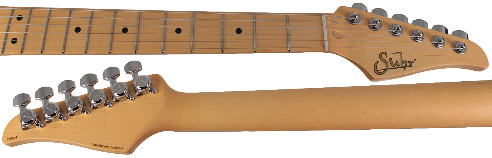 Suhr Classic S HSS Guitar, Sonic Blue, Maple - Image 8