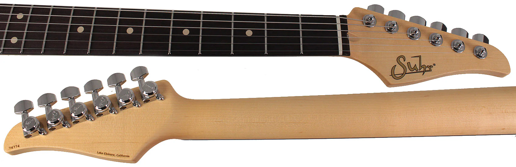 Suhr Classic S HSS Guitar, Sonic Blue, Rosewood - Image 5
