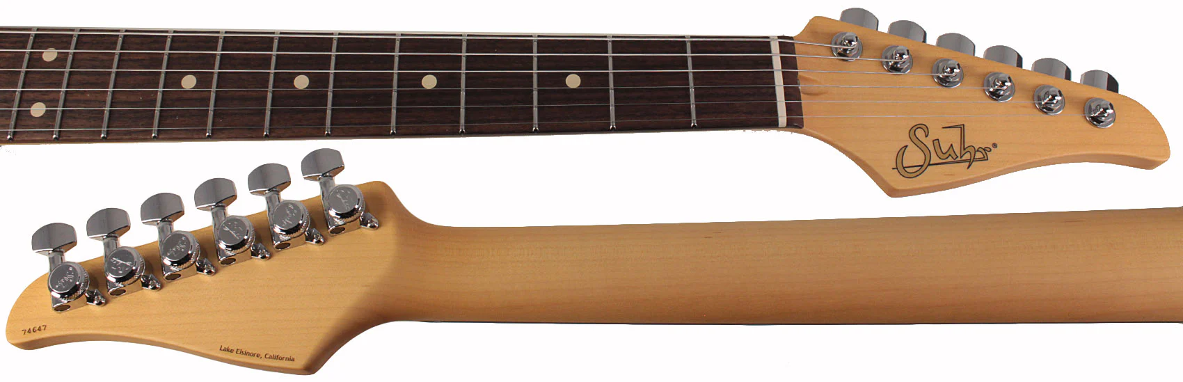 Suhr Classic S HSS Guitar, Sonic Blue, Rosewood - Image 8