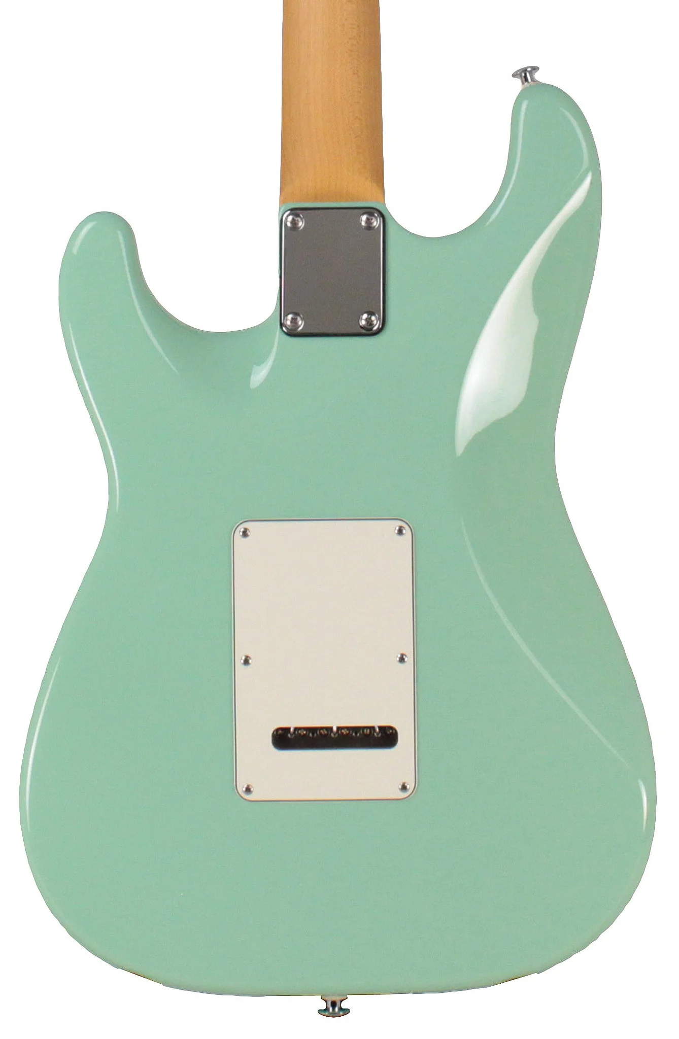 Suhr Classic S HSS Guitar, Surf Green, Maple - Image 3