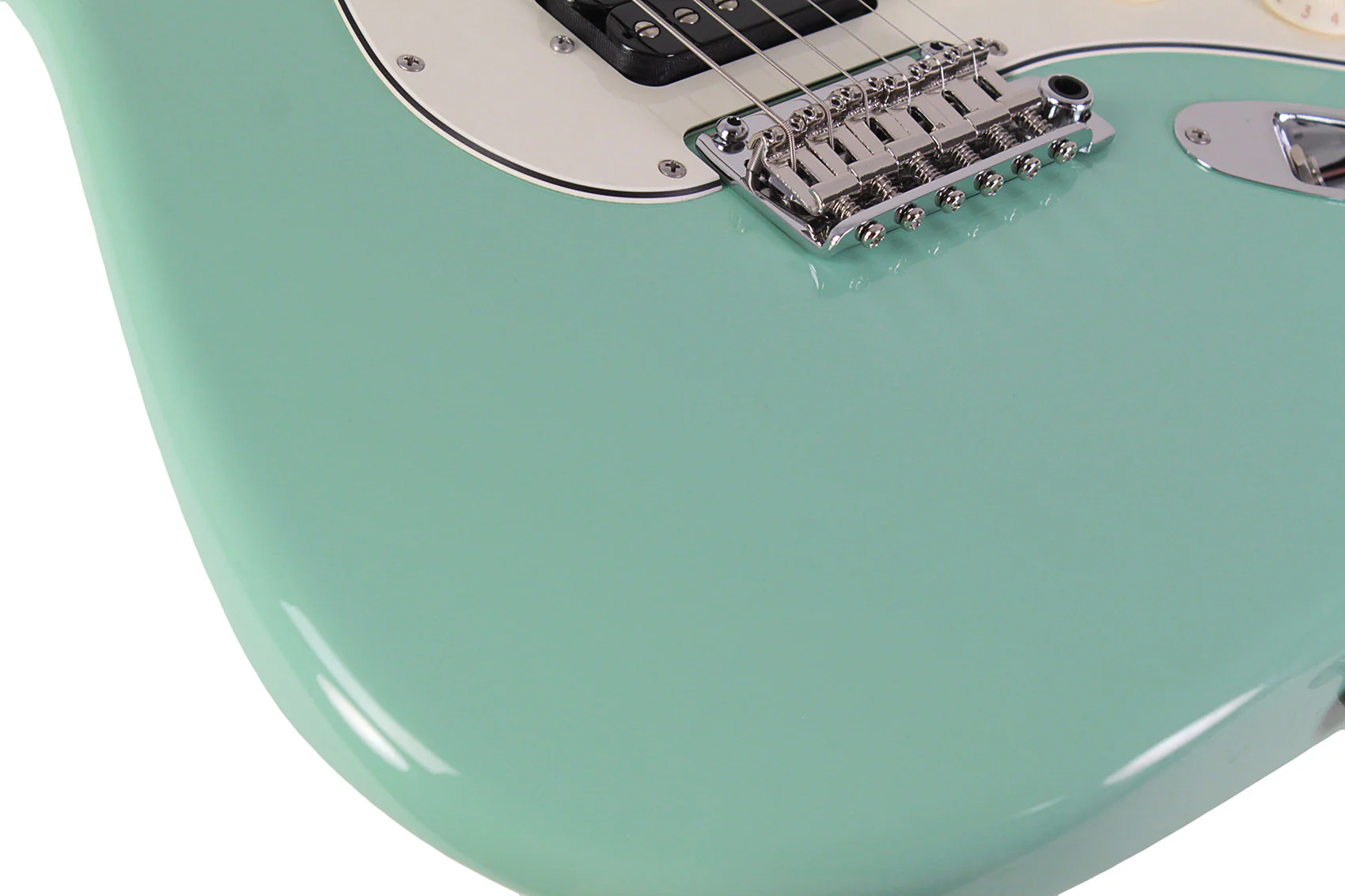 Suhr Classic S HSS Guitar, Surf Green, Maple - Image 4
