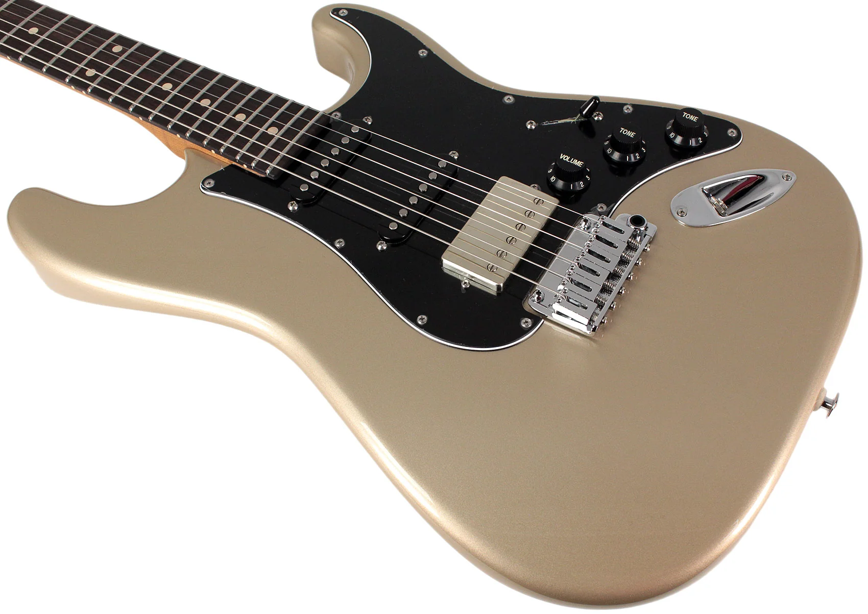 Suhr Limited Classic S Metallic Guitar, Champagne - Image 4