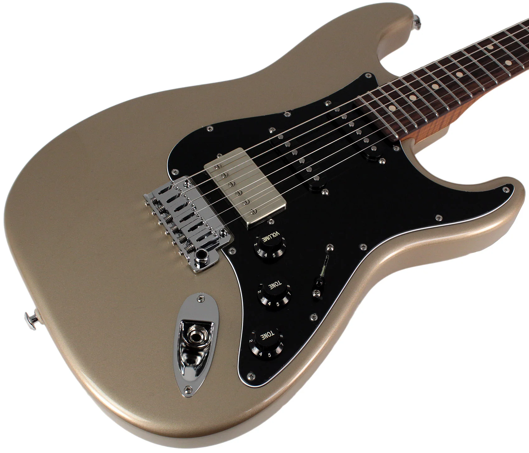 Suhr Limited Classic S Metallic Guitar, Champagne - Image 2