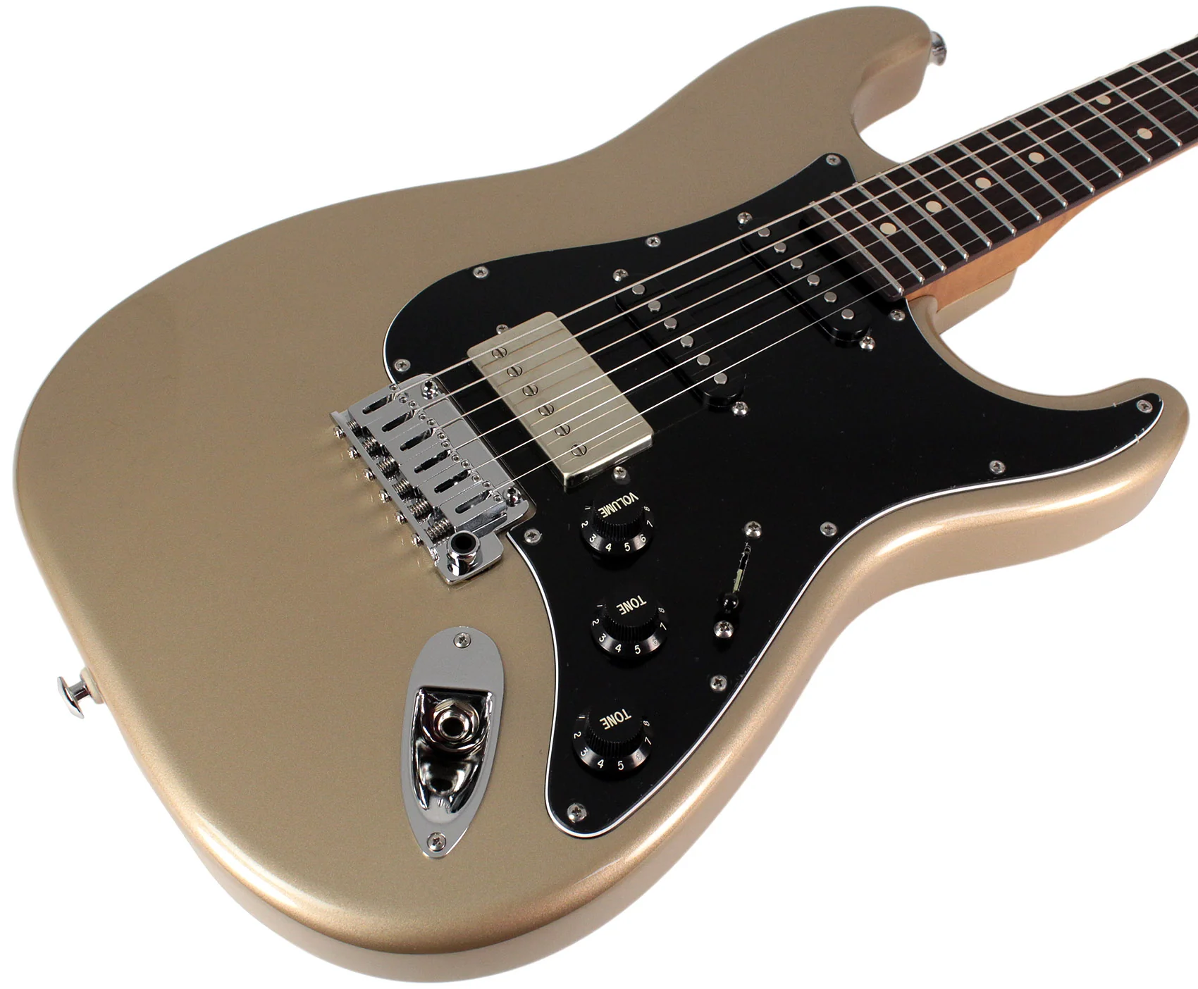 Suhr Limited Classic S Metallic Guitar, Champagne - Image 2