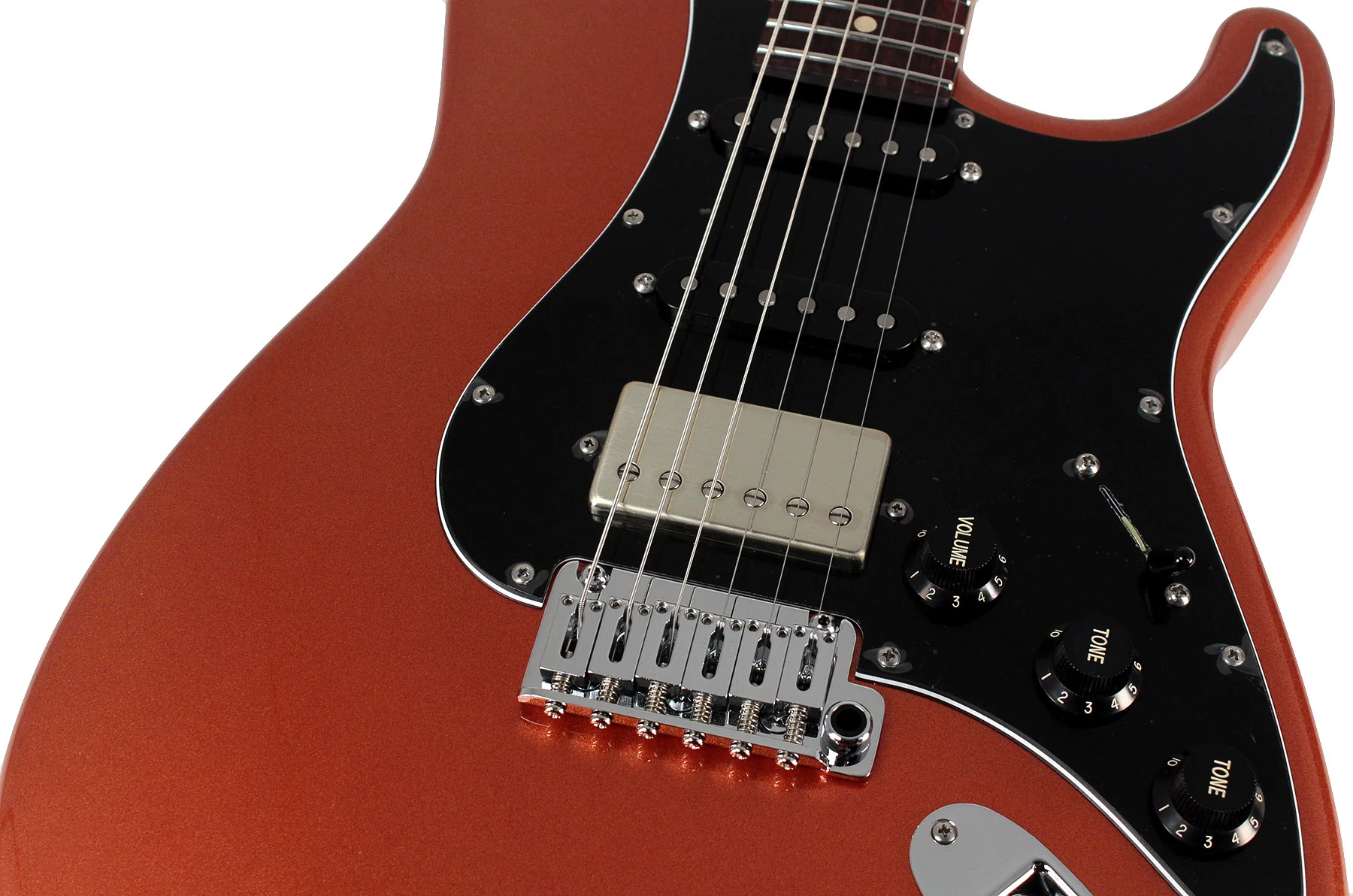 Suhr Limited Classic S Metallic Guitar, Copper Firemist - Image 3