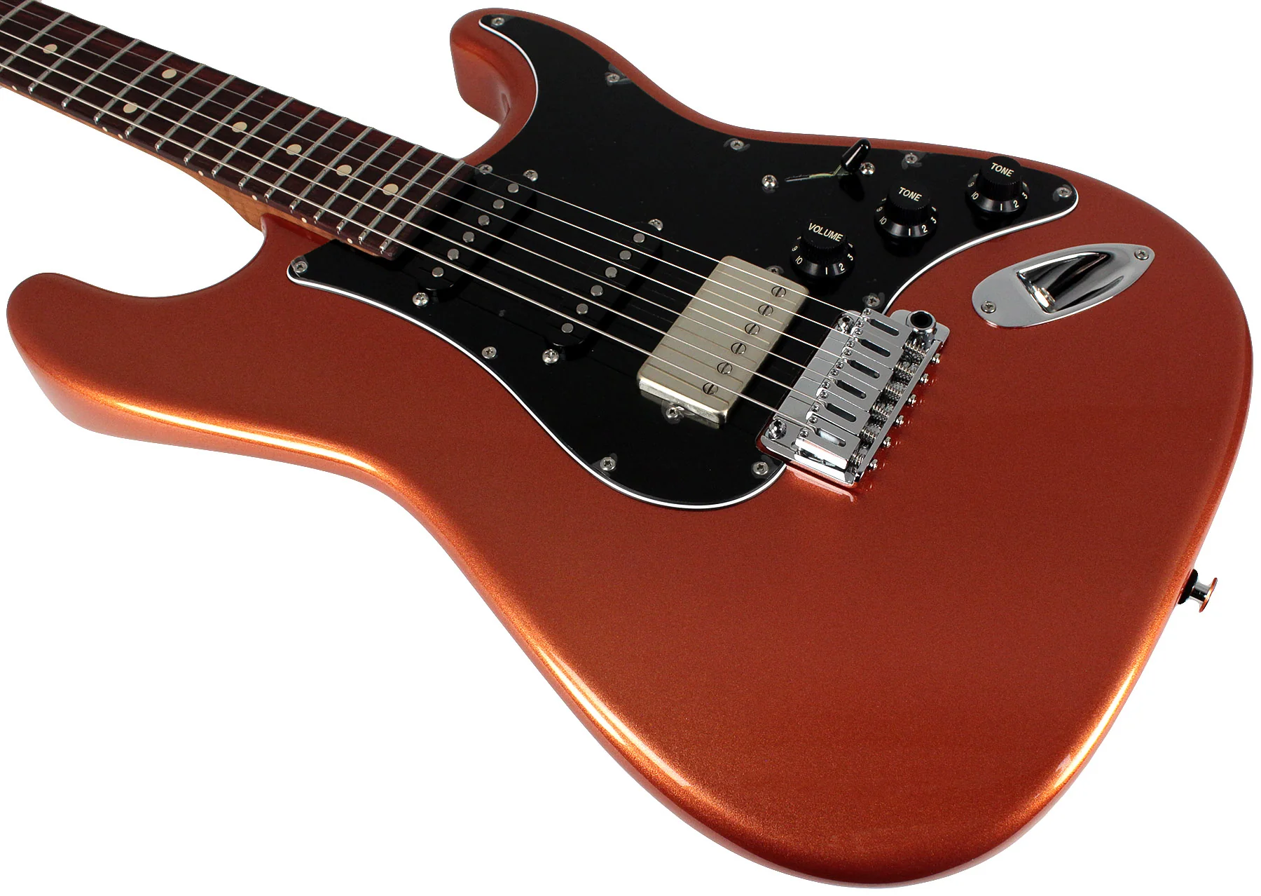 Suhr Limited Classic S Metallic Guitar, Copper Firemist - Image 4