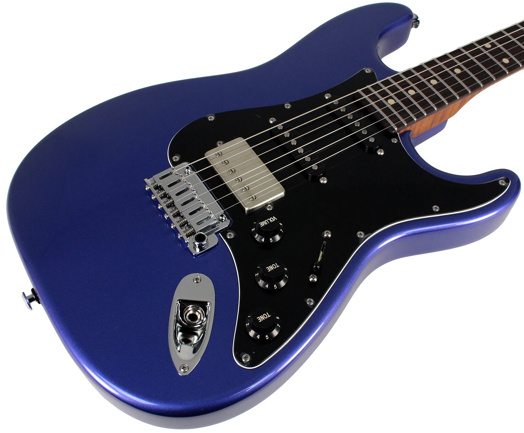 Suhr Limited Classic S Metallic Guitar, Indigo - Image 2