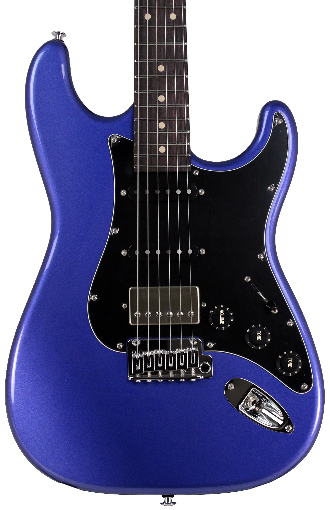 Suhr Limited Classic S Metallic Guitar, Indigo - Image 5