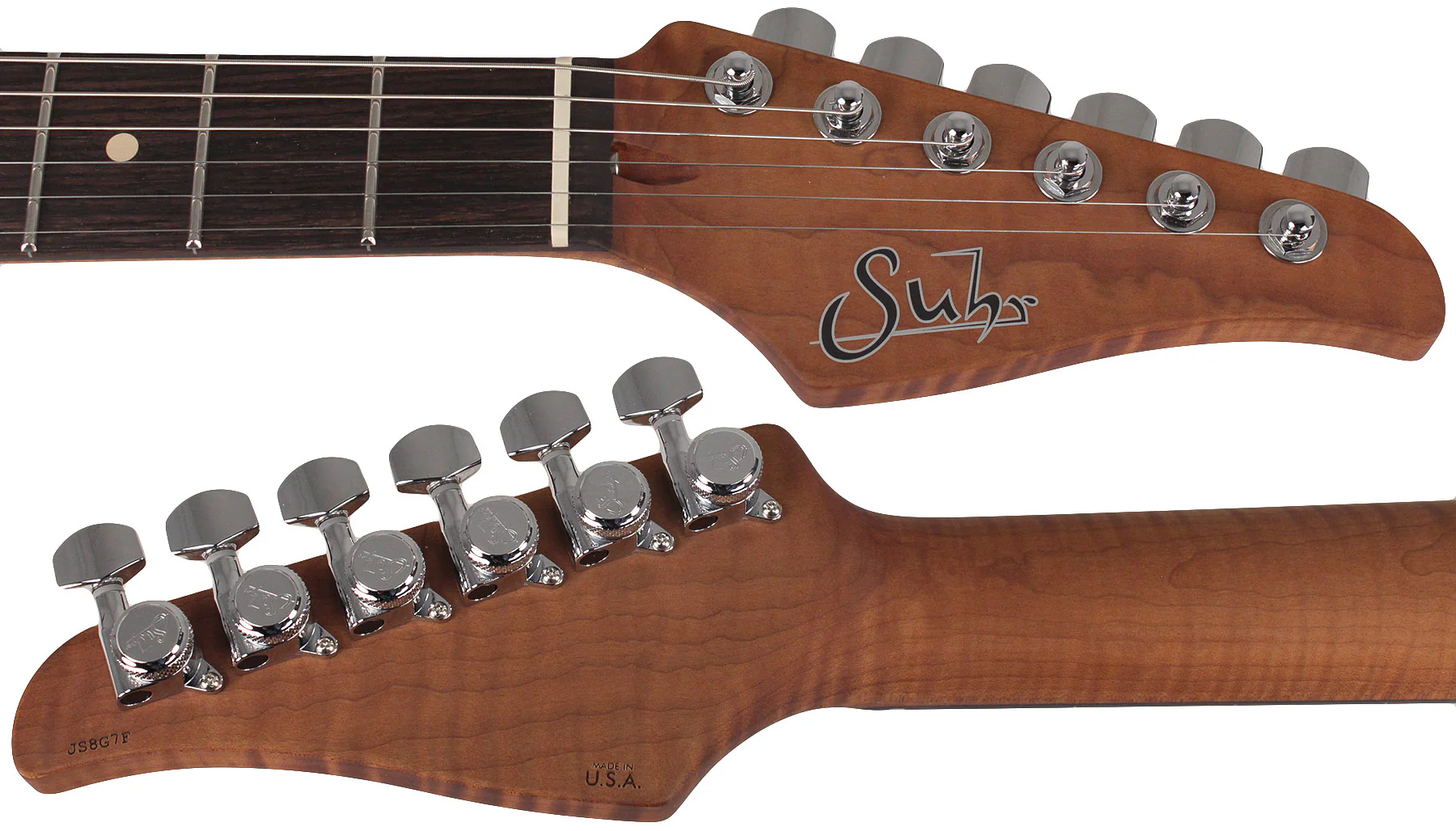 Suhr Limited Classic S Metallic Guitar, Indigo - Image 9