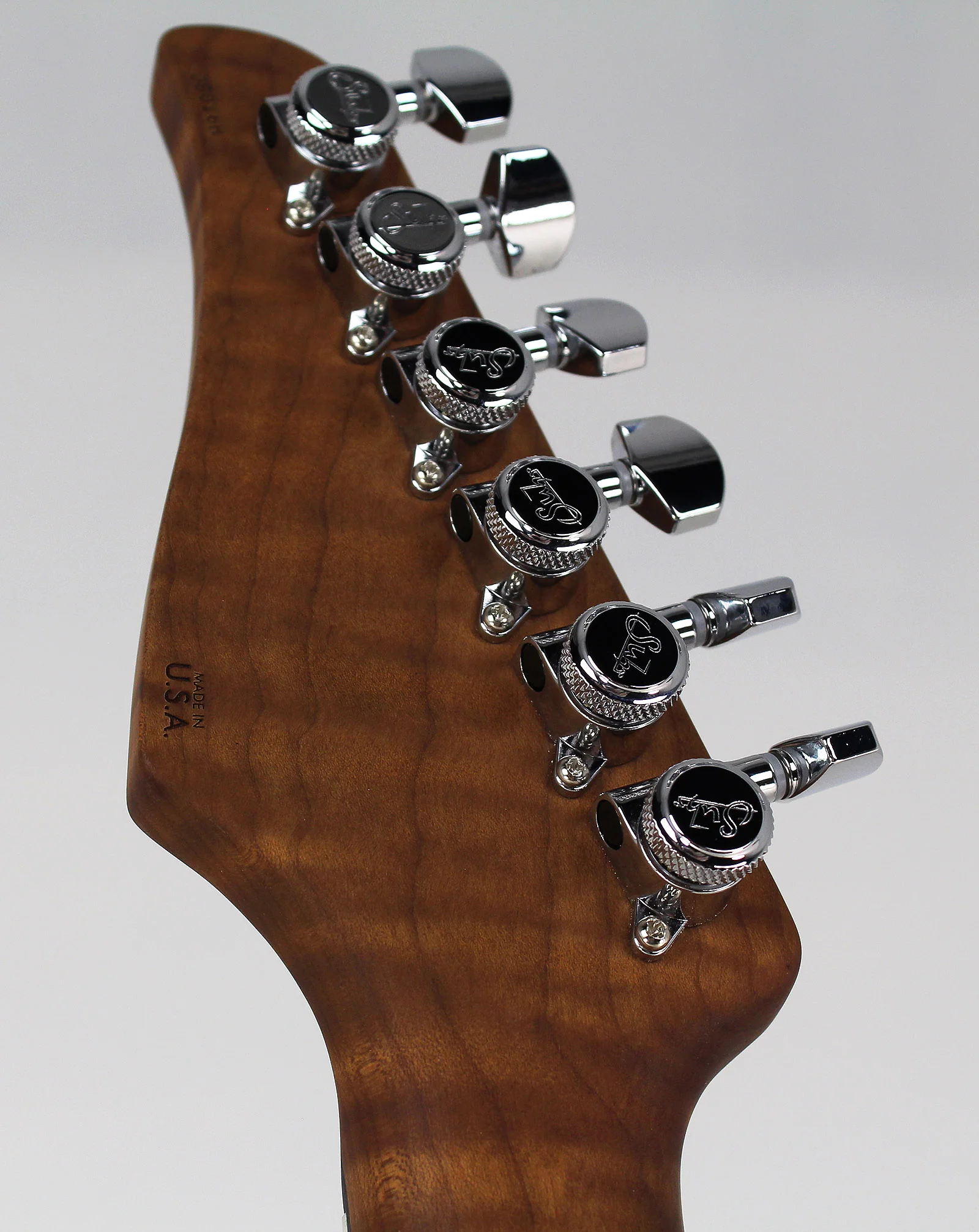Suhr Classic S Roasted Select Guitar, Black, Rosewood - Image 8