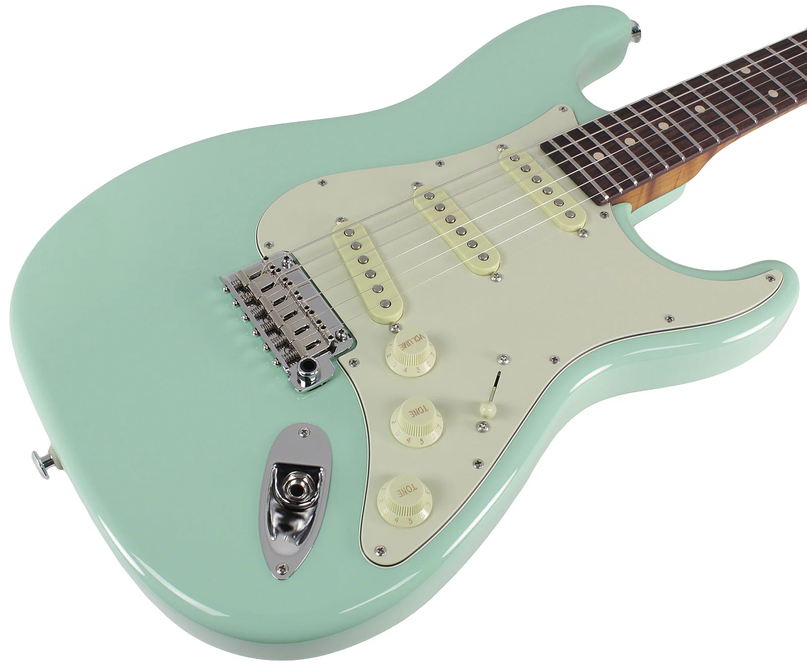 Suhr Classic S Roasted Select Guitar, Surf Green, Rosewood - Image 2