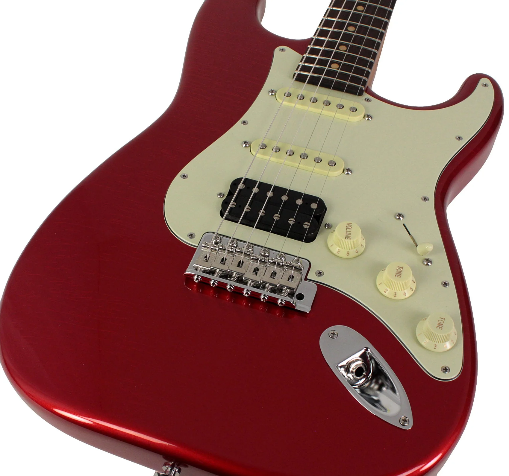 Suhr Classic S Vintage Limited Guitar, Candy Apple Red - Image 3