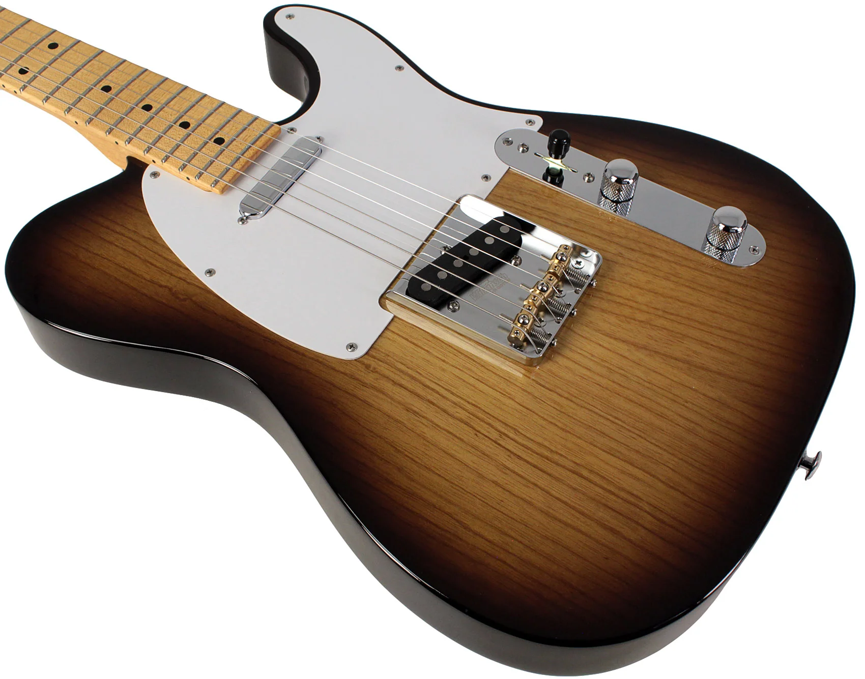 Suhr Classic T Antique Guitar, 2-Tone Tobacco Burst - Image 5