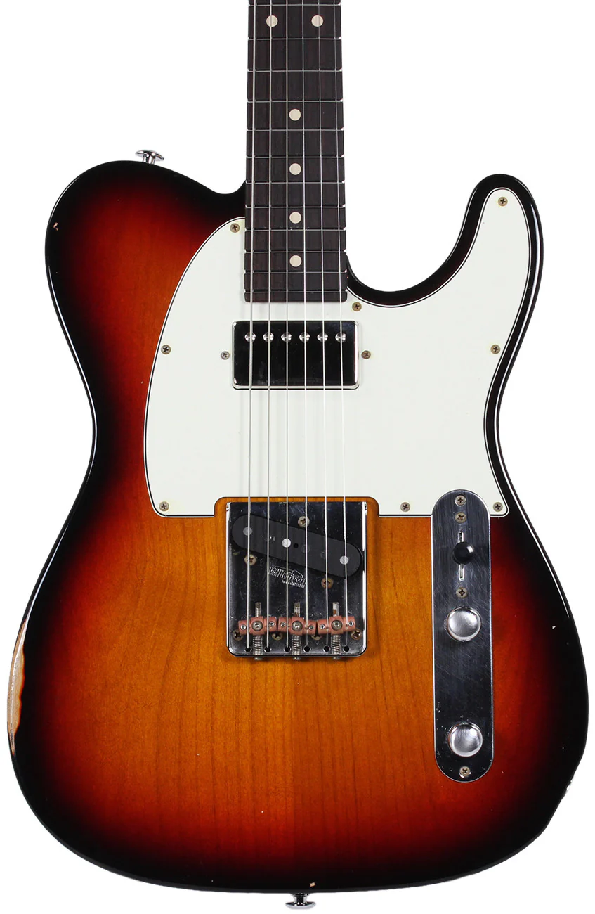 Suhr Classic T Antique Guitar - 3 Tone Burst, HS - Image 3