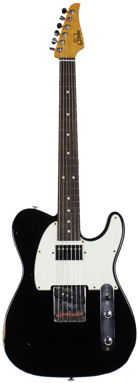 Suhr Classic T Antique Guitar - Black, HS - Image 2