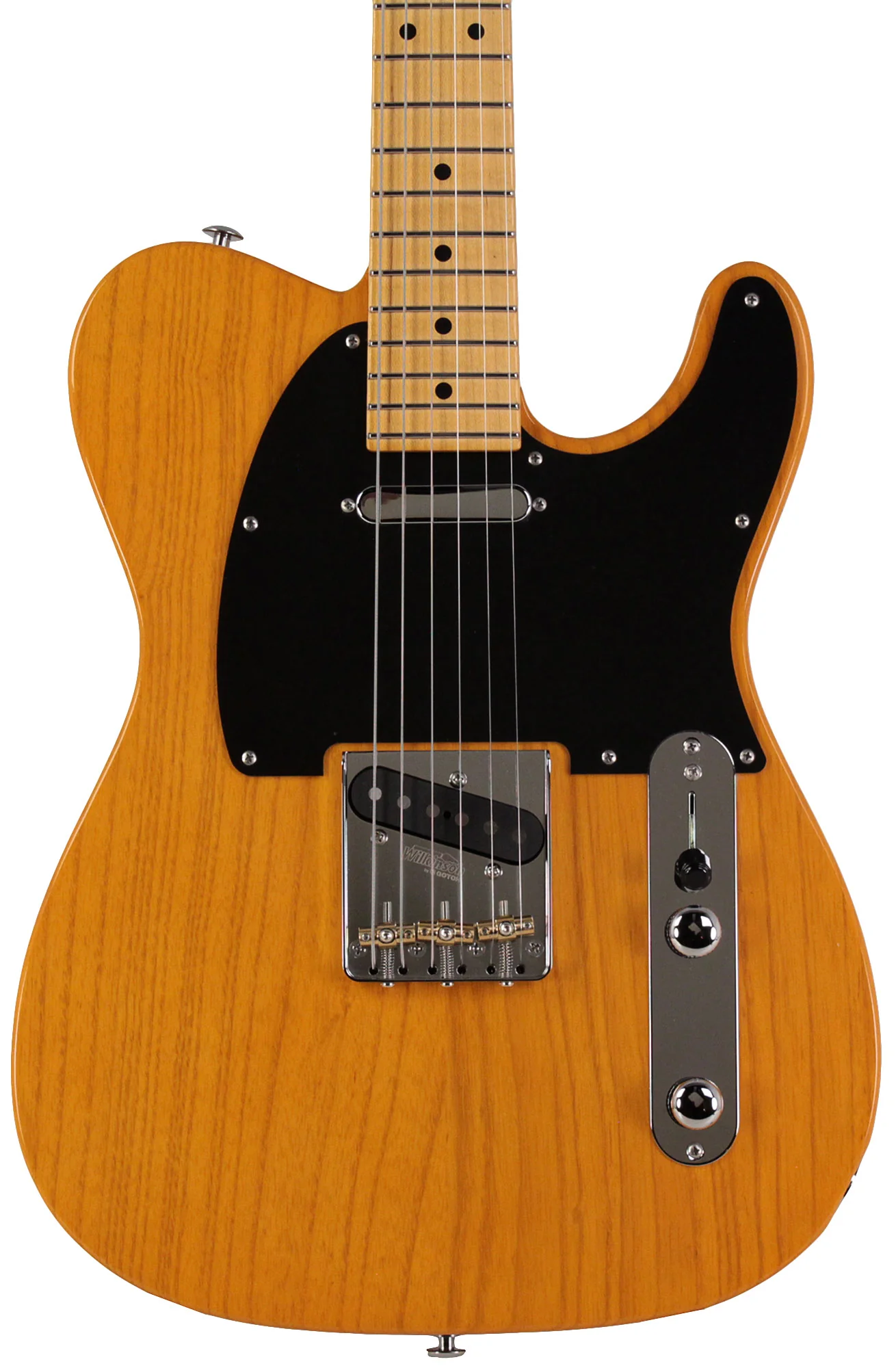 Suhr Classic T Antique Guitar, Butterscotch Blonde - Image 5