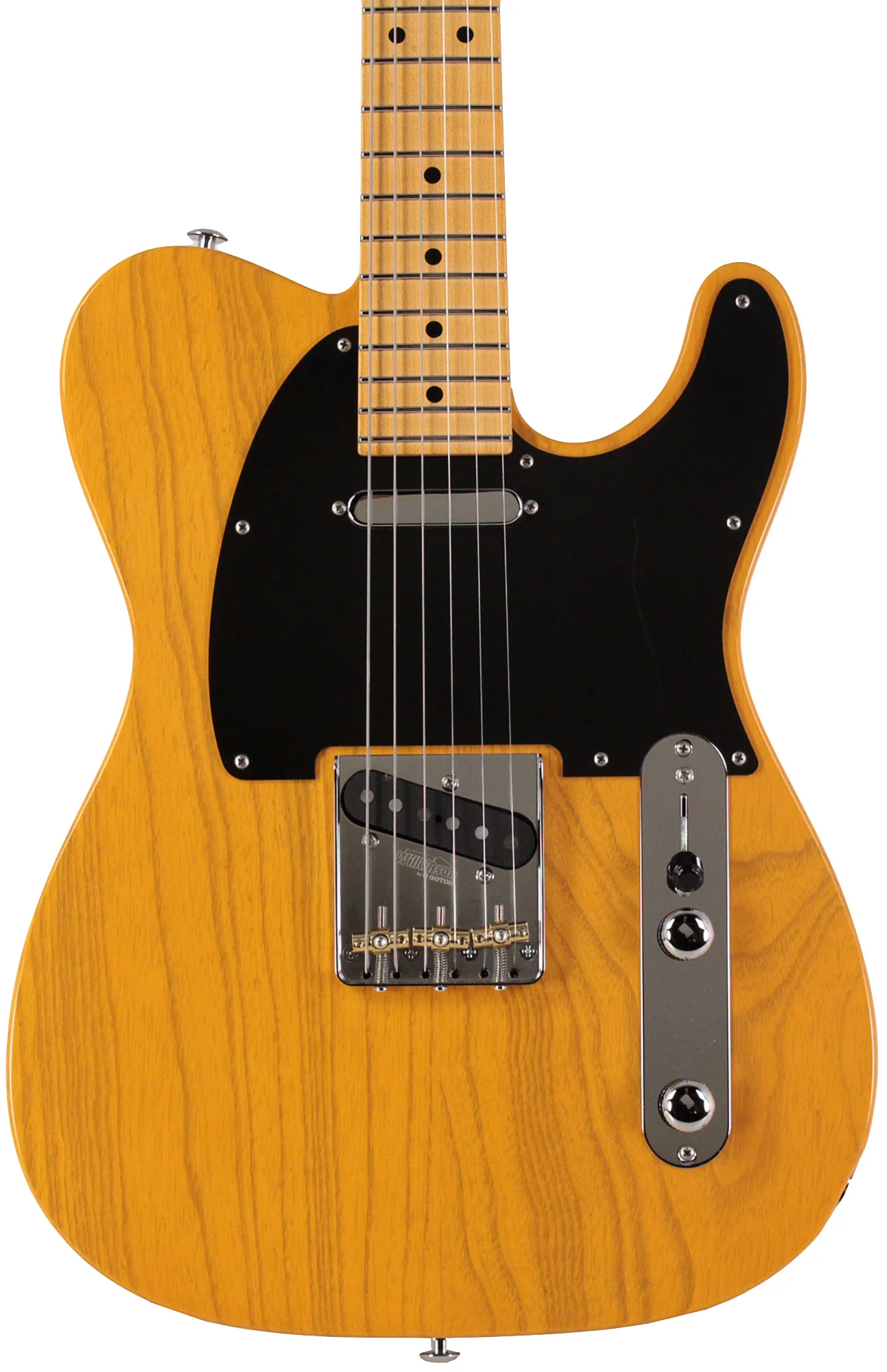 Suhr Classic T Antique Guitar, Butterscotch Blonde - Image 5