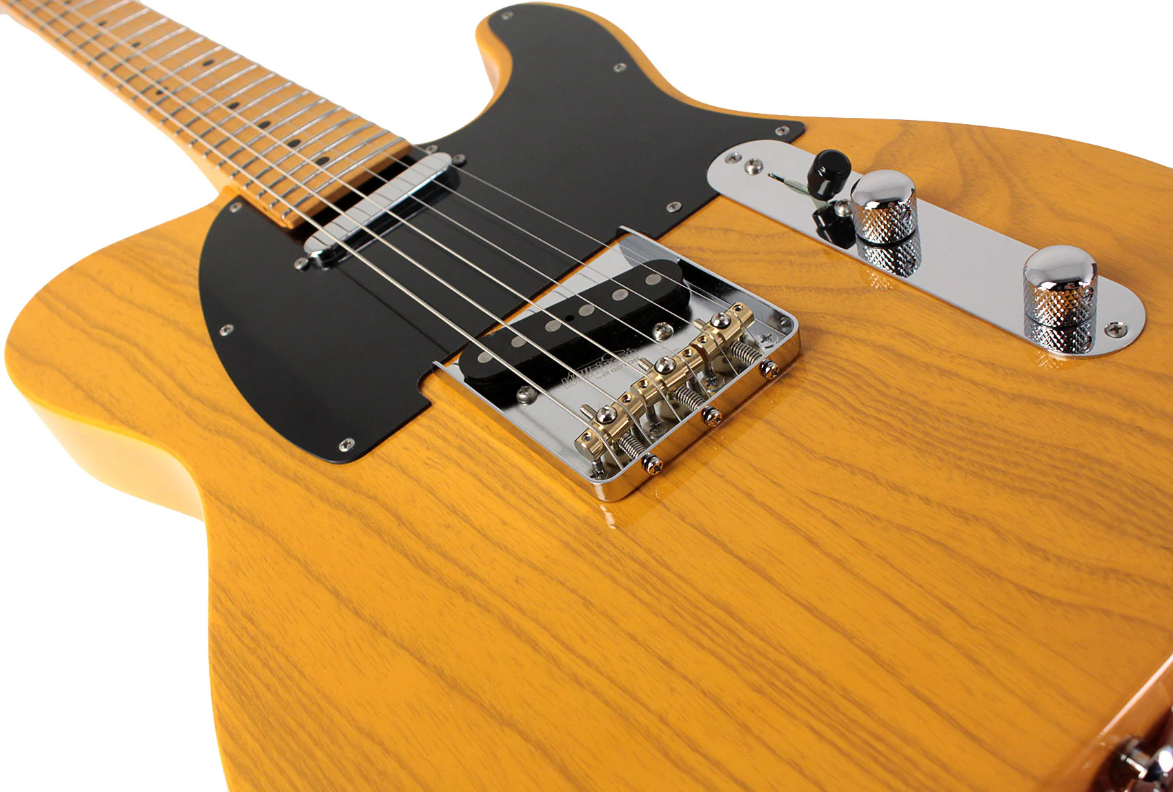 Suhr Classic T Antique Guitar, Butterscotch Blonde - Image 7