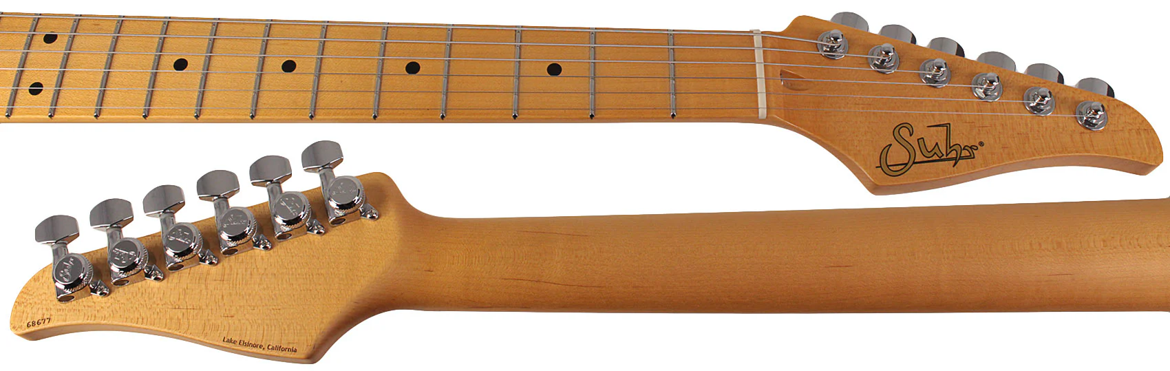 Suhr Classic T Antique Guitar, Butterscotch Blonde - Image 8